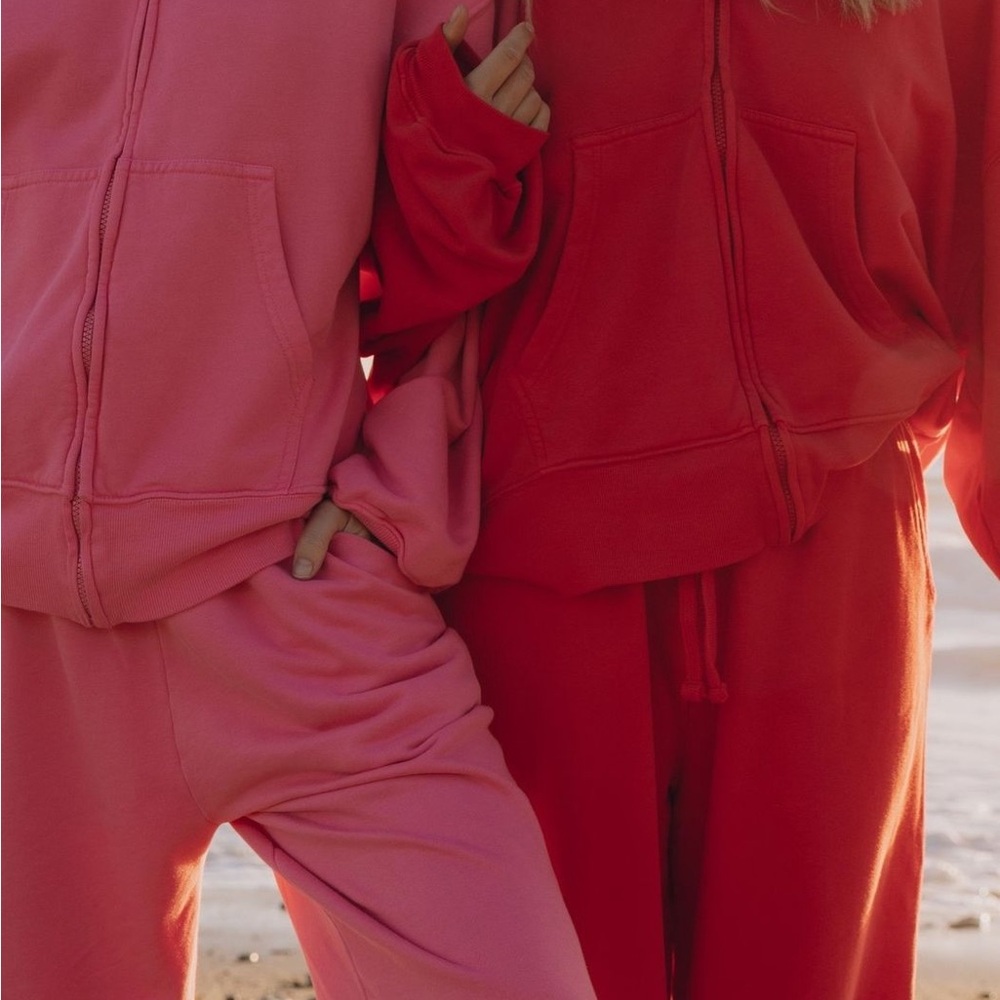 Daily drills heart zip up jacket